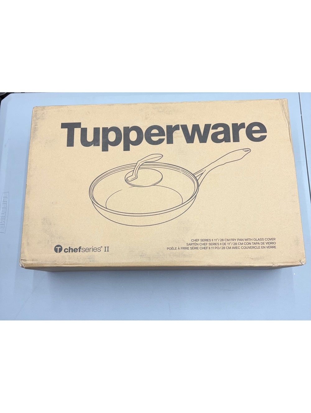 NEW Tupperware Chef Series II Frypan with Glass Cover 11” / 28cm